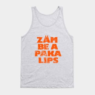 Zam Be A Paka Lips Tank Top